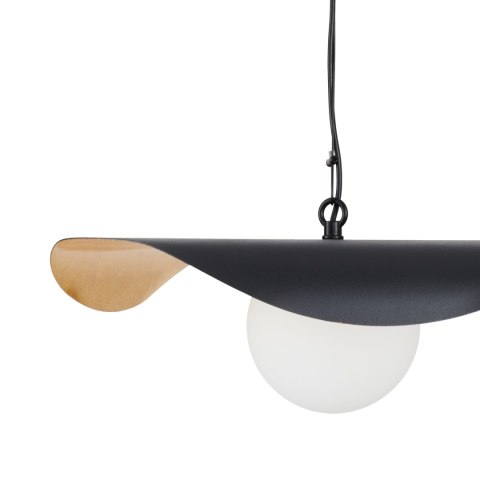 Lampa wisząca ENZO czarno złota 40 cm Lampa wisząca ENZO czarno złota 40 cm