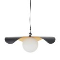 Lampa wisząca ENZO czarno złota 40 cm