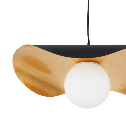 Lampa wisząca ENZO czarno złota 40 cm Lampa wisząca ENZO czarno złota 40 cm