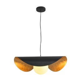 Lampa wisząca ENZO czarno złota 60 cm