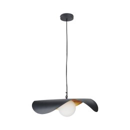 Lampa wisząca ENZO czarno złota 60 cm