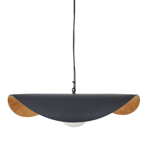 Lampa wisząca ENZO czarno złota 60 cm Lampa wisząca ENZO czarno złota 60 cm