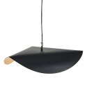 Lampa wisząca ENZO czarno złota 60 cm