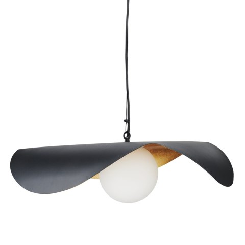 Lampa wisząca ENZO czarno złota 60 cm Lampa wisząca ENZO czarno złota 60 cm