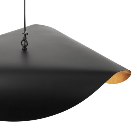 Lampa wisząca ENZO czarno złota 80 cm Lampa wisząca ENZO czarno złota 80 cm