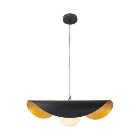 Lampa wisząca ENZO czarno złota 80 cm Lampa wisząca ENZO czarno złota 80 cm