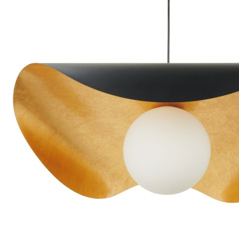 Lampa wisząca ENZO czarno złota 80 cm Lampa wisząca ENZO czarno złota 80 cm
