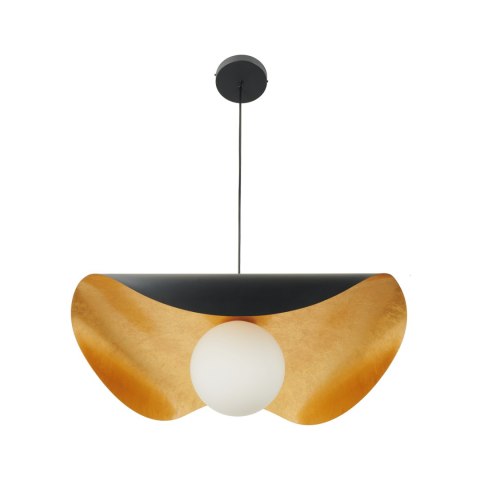Lampa wisząca ENZO czarno złota 80 cm Lampa wisząca ENZO czarno złota 80 cm
