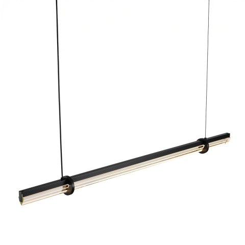 Lampa wisząca LOVELY LED czarna 100 cm Lampa wisząca LOVELY LED czarna 100 cm