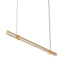 Lampa wisząca LOVELY LED złota 100 cm
