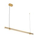 Lampa wisząca LOVELY LED złota 120 cm