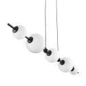 Lampa wisząca MILA czarna 140 cm