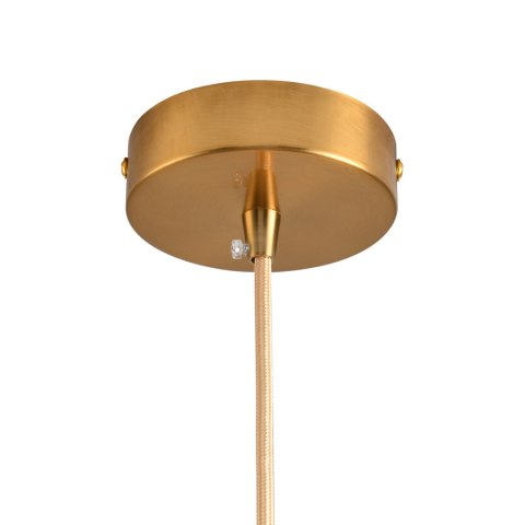 Lampa wisząca ORBITA biało złota 20 cm Lampa wisząca ORBITA biało złota 20 cm