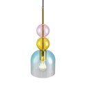 Lampa wisząca PASTELLO BLUE kolorowa 15 cm