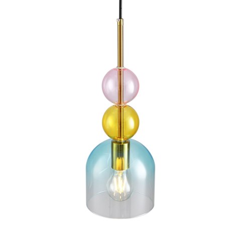 Lampa wisząca PASTELLO BLUE kolorowa 15 cm Lampa wisząca PASTELLO BLUE kolorowa 15 cm