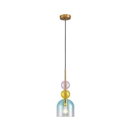 Lampa wisząca PASTELLO BLUE kolorowa 15 cm