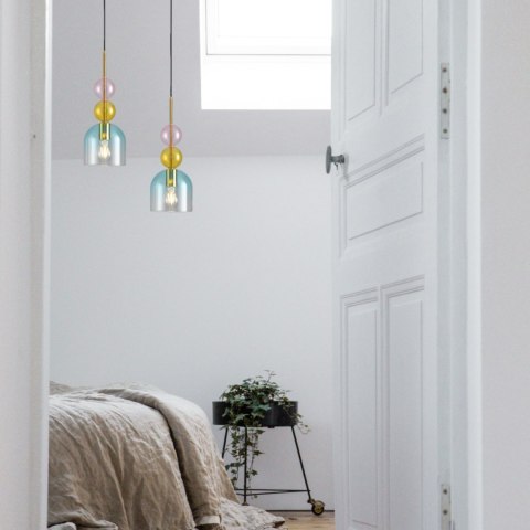 Lampa wisząca PASTELLO BLUE kolorowa 15 cm Lampa wisząca PASTELLO BLUE kolorowa 15 cm