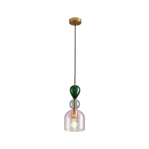 Lampa wisząca PASTELLO PINK kolorowa 15 cm Lampa wisząca PASTELLO PINK kolorowa 15 cm
