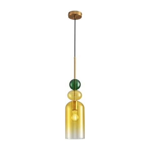 Lampa wisząca PASTELLO YELLOW kolorowa 13 cm Lampa wisząca PASTELLO YELLOW kolorowa 13 cm