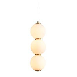 Lampa wisząca PERLA LED złota 12 cm