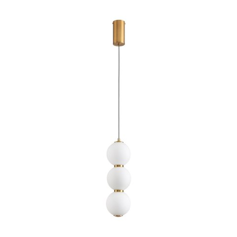 Lampa wisząca PERLA LED złota 12 cm Lampa wisząca PERLA LED złota 12 cm