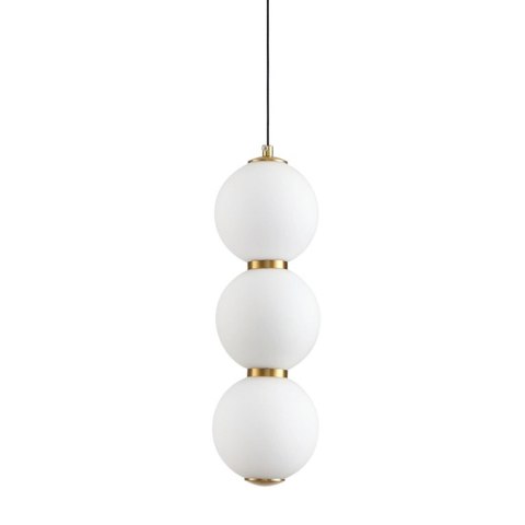 Lampa wisząca PERLA LED złota 12 cm Lampa wisząca PERLA LED złota 12 cm