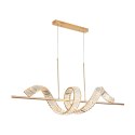 Lampa wisząca RITZ LED złota 150 cm