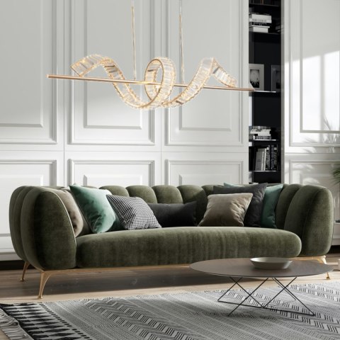 Lampa wisząca RITZ LED złota 150 cm Lampa wisząca RITZ LED złota 150 cm