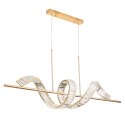 Lampa wisząca RITZ LED złota 150 cm