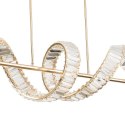 Lampa wisząca RITZ LED złota 150 cm