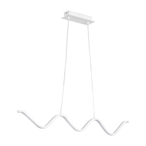 Lampa wisząca ZIGZAG LED biała 90 cm Lampa wisząca ZIGZAG LED biała 90 cm