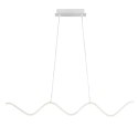 Lampa wisząca ZIGZAG LED biała 90 cm