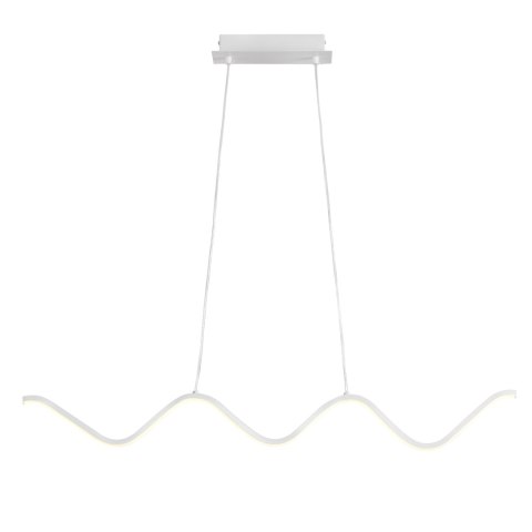 Lampa wisząca ZIGZAG LED biała 90 cm Lampa wisząca ZIGZAG LED biała 90 cm