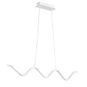 Lampa wisząca ZIGZAG LED biała 90 cm