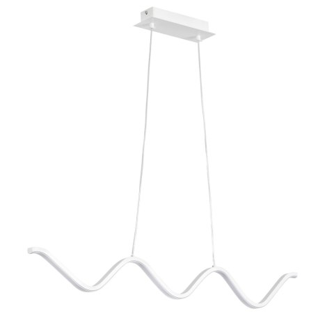 Lampa wisząca ZIGZAG LED biała 90 cm Lampa wisząca ZIGZAG LED biała 90 cm