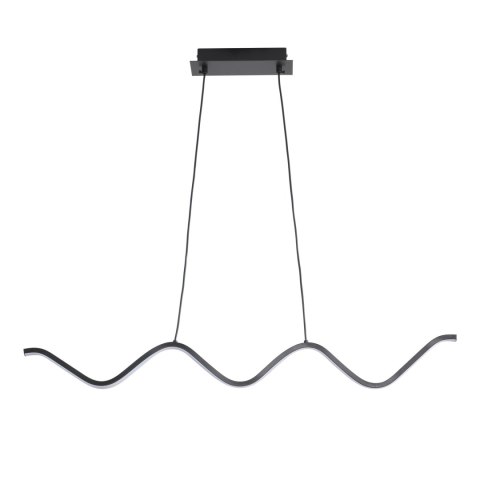 Lampa wisząca ZIGZAG LED czarna 90 cm Lampa wisząca ZIGZAG LED czarna 90 cm