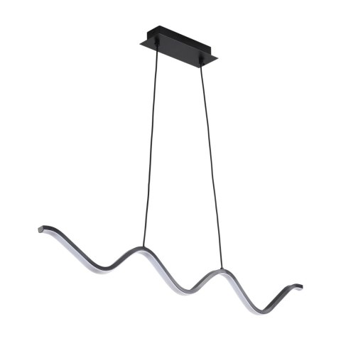 Lampa wisząca ZIGZAG LED czarna 90 cm Lampa wisząca ZIGZAG LED czarna 90 cm