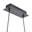 Lampa wisząca ZIGZAG LED czarna 90 cm