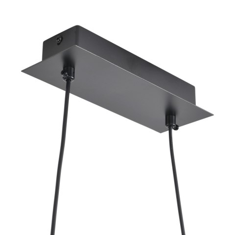 Lampa wisząca ZIGZAG LED czarna 90 cm Lampa wisząca ZIGZAG LED czarna 90 cm
