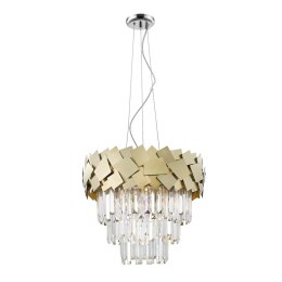 P0506-06A-F4E3 QUASAR LAMPA WISZĄCA ZŁOTA/GOLD