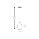 P19066A-D18 BRESSO LAMPA WISZĄCA