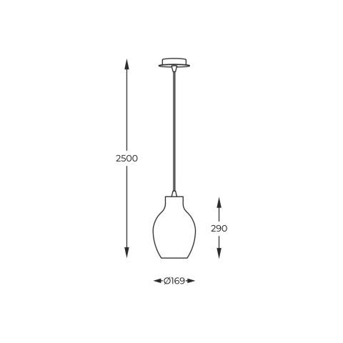 P19066A-D18 BRESSO LAMPA WISZĄCA P19066A-D18 BRESSO LAMPA WISZĄCA