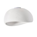 Plafon sufitowy STONE biały 40 cm