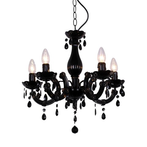 RLD94016-5B MAGNOLIA LAMPA WISZĄCA CZARNA/BLACK RLD94016-5B MAGNOLIA LAMPA WISZĄCA CZARNA/BLACK