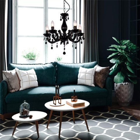RLD94016-5B MAGNOLIA LAMPA WISZĄCA CZARNA/BLACK RLD94016-5B MAGNOLIA LAMPA WISZĄCA CZARNA/BLACK