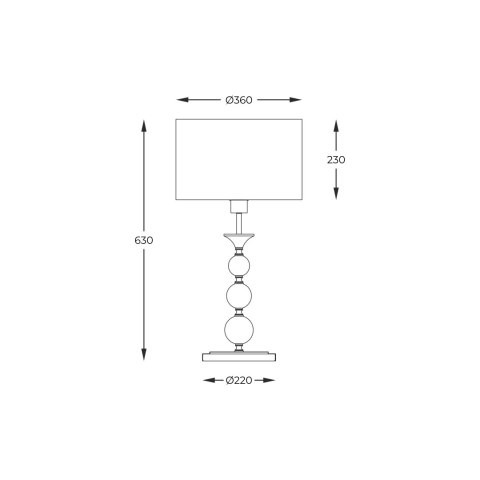 RLT93163-1B REA II LAMPA STOŁOWA RLT93163-1B REA II LAMPA STOŁOWA