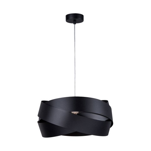 1114 LAMPA WISZĄCA TORNADO 40 CM CZARNA/BLACK 1114 LAMPA WISZĄCA TORNADO 40 CM CZARNA/BLACK