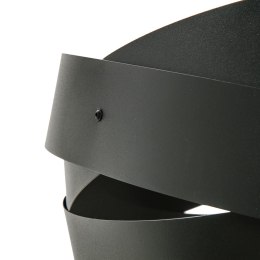 1116 LAMPA SUFITOWA TORNADO 50 CM CZARNA/BLACK