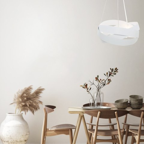 1117 LAMPA WISZĄCA TORNADO 50 CM BIAŁA/WHITE 1117 LAMPA WISZĄCA TORNADO 50 CM BIAŁA/WHITE