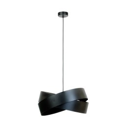 1142 LAMPA WISZĄCA TORNADO 50 CM CZARNA/BLACK